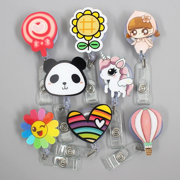 Panda Cute Badge Holder