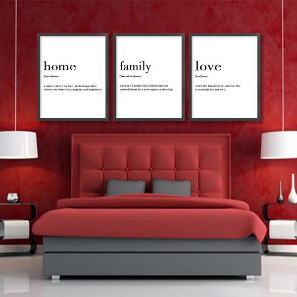 Famille Amour Definition Citation Amour Poeme Art Citation Imprimable Photo Affiche Decoration Salon Chambre Cuisine Peinture Murale Peinture Sans Cadre Wish