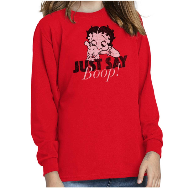 betty boop long sleeve t shirts