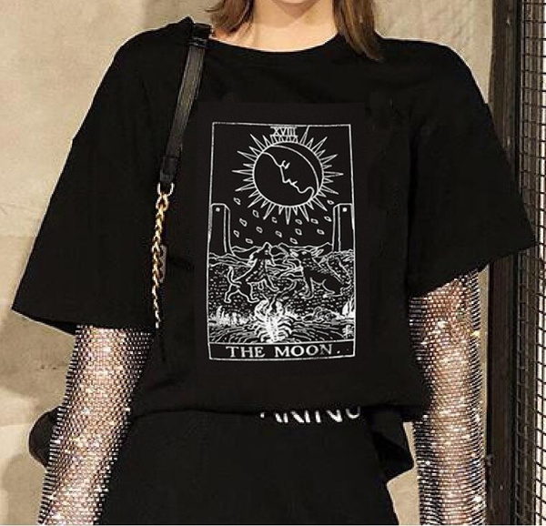 the moon tarot shirt