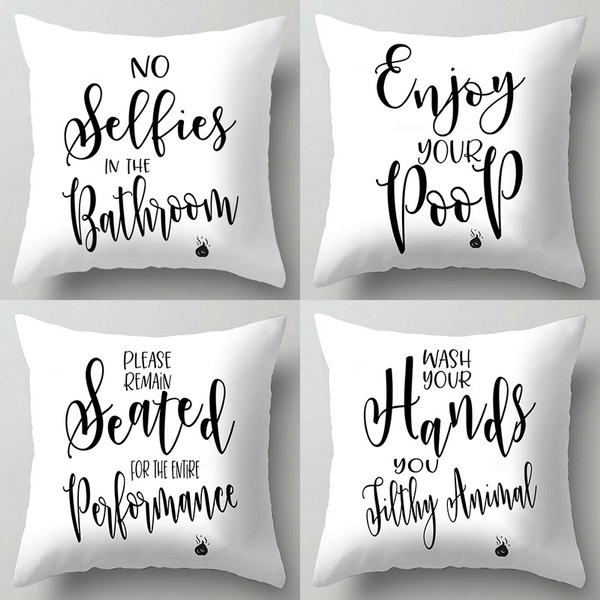 Pillow covers 2025 with sayings