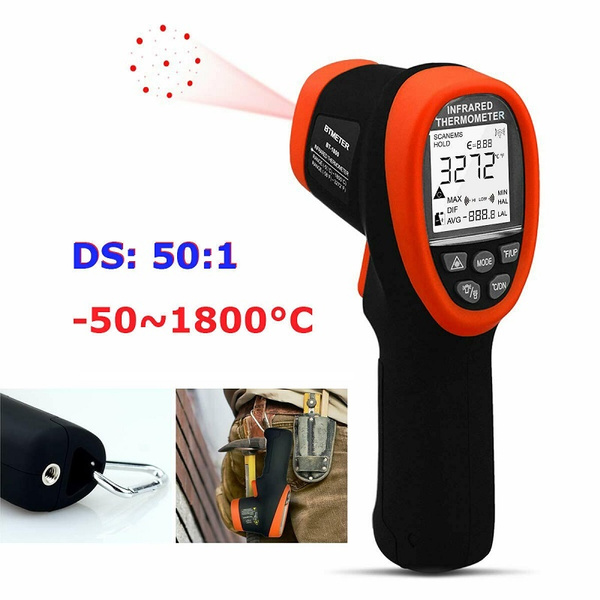 Infrared Thermometer Temperature Gun Non-contact Digital LCD IR Laser