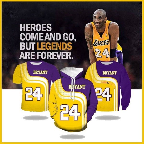 Men's Fashion Kobe Bryant Hoodie –