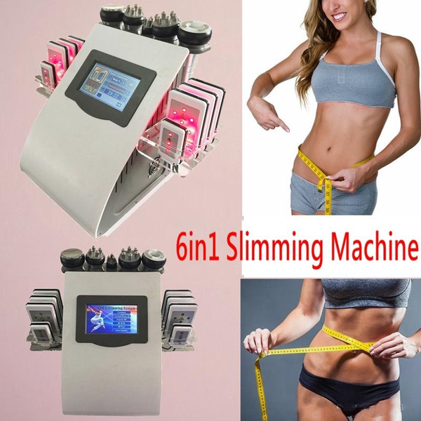 6 in 1 40k Fat Burning Cavitation Lipo Slimming Machine 40K Ultrasonic