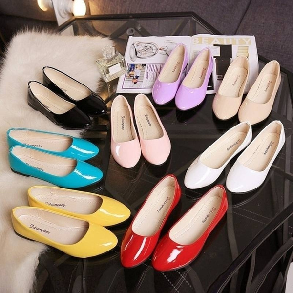 Big Size Women Flats Candy Color Shoes Woman Loafers Summer Fashion
