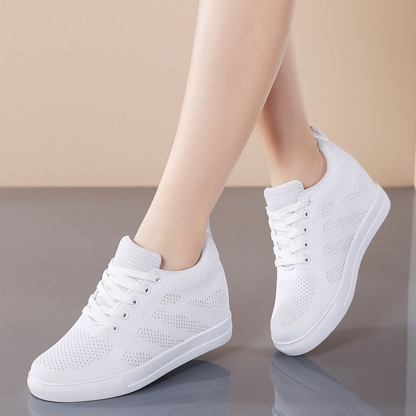 womens high heel tennis shoes