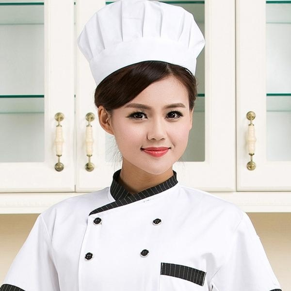 NEW Cook Adjustable Men Women Kitchen Baker Chef Elastic Cap（Full cloth） 