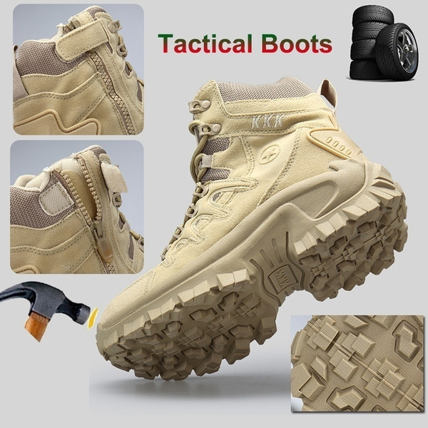non slip combat boots mens