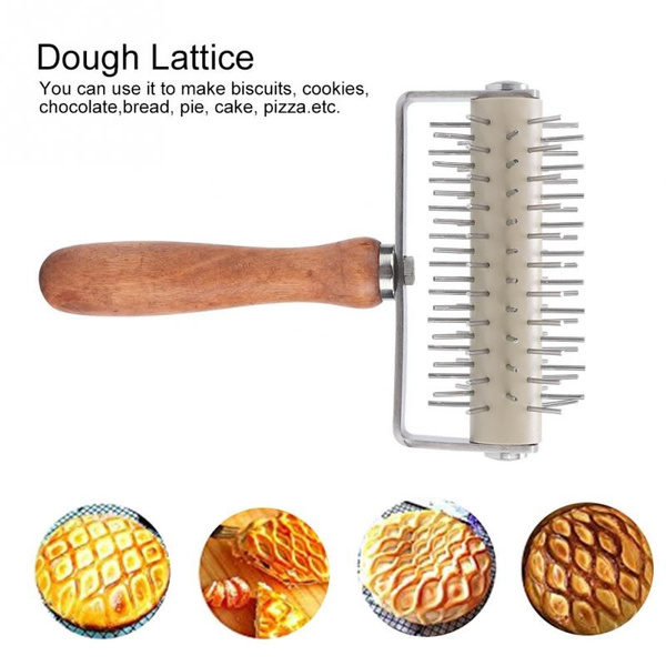 New Dough Bread Cookies Pie Cake Lattice Pastry Cutter Roller