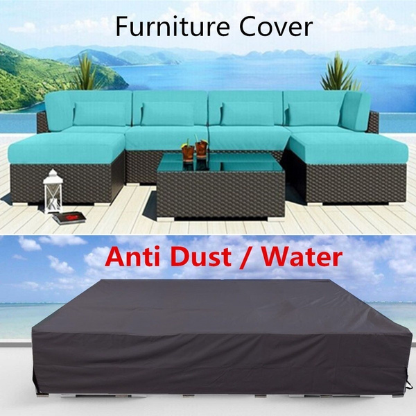 3 Sizes Outdoor Furniture Cover Set Only Home Garden Patio Wicker Table Sofa Couch Anti Dust Covers 210d Waterproof Wish 3 Sizes Outdoor Furniture Cover Set, Outdoor Sofa Furniture Covers