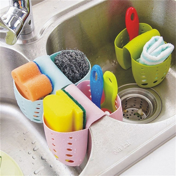 Kitchen Sink Saddle Double Silicone Sponge Holder Sink Rack Storage   5e50eb66ac709752aef28843 Large 