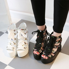 wedge, Sandals, Womens Shoes, High Heel