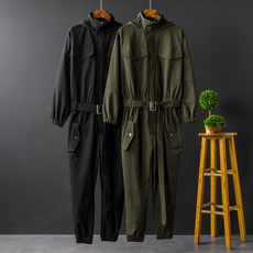 Spring, overallsjumpsuit, workwearblouse, Suits