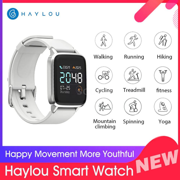 Global Version Xiaomi Haylou LS01 Watch Heart Rate Fitness IP68