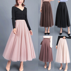 princessballetdres, long skirt, elastic waist, Lace