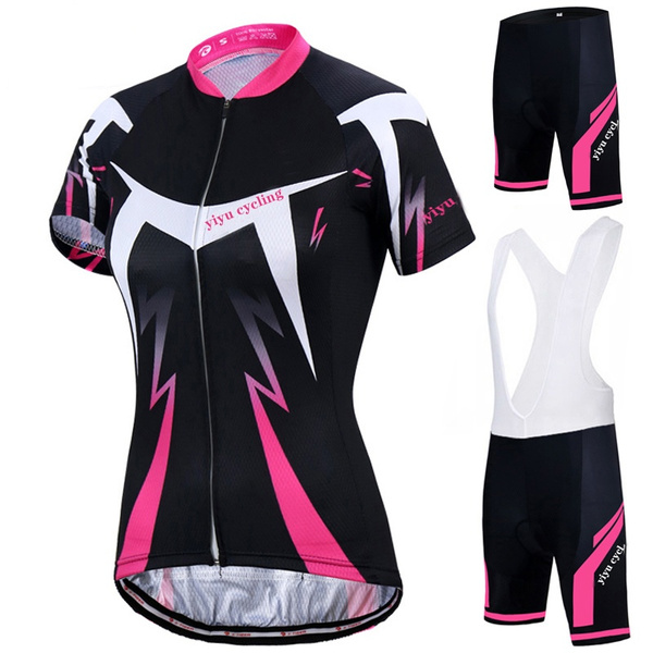 Women's Cycling Jersey Set Summer Bicycle Clothing Bike Clothes Cycling Set 