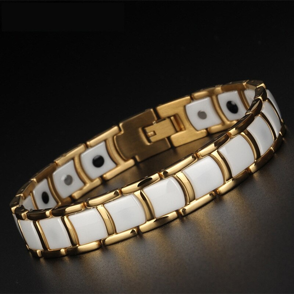 Zen Bracelet|zen Ceramic Charm Bracelet For Women - Rope Chain,  Plant-shaped Beads