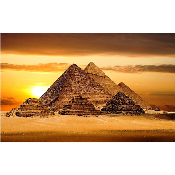 5d Diy Diamond Painting Full Square Drill Mosaic Set Egypt Pyramid