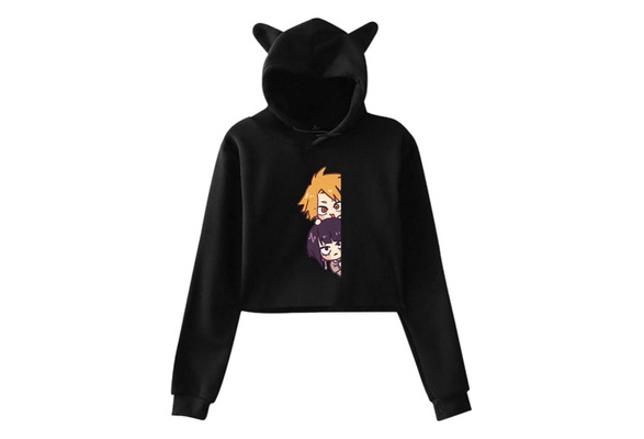 kyoka jiro moletom com capuz