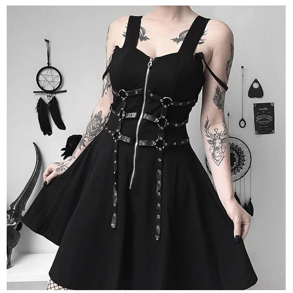 Steampunk Mini Dress