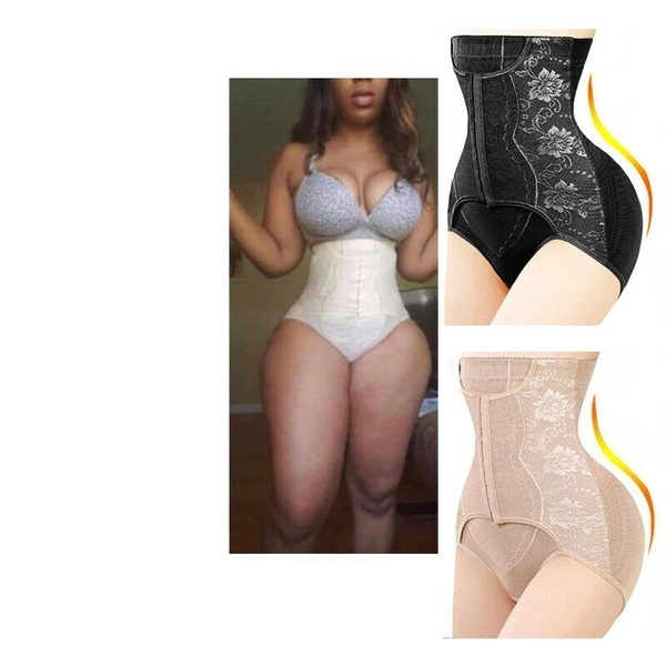 Women High Waist Slimming Panties Bodysuit Shapewear Mid Section Control  Body Shaper Underwear Belly Control Waist Trainer Calcinhas Fajas  Modeladoras