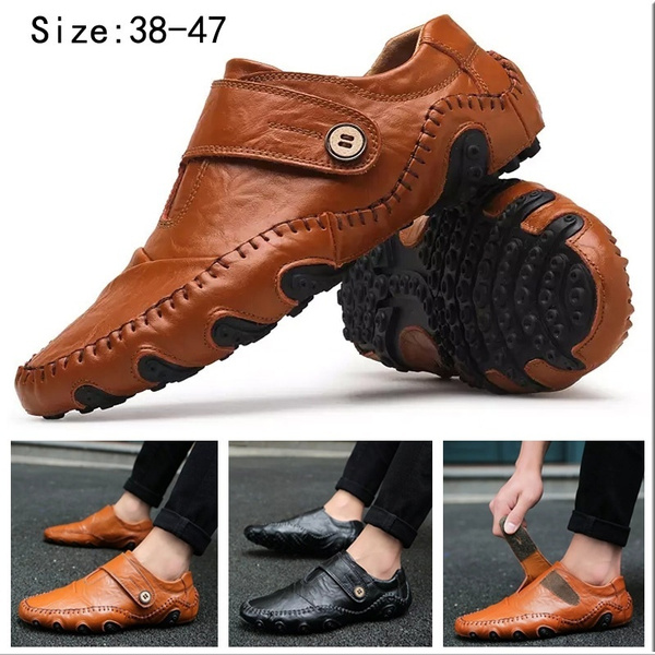 New Handmade Casual Shoes Men's Soft 