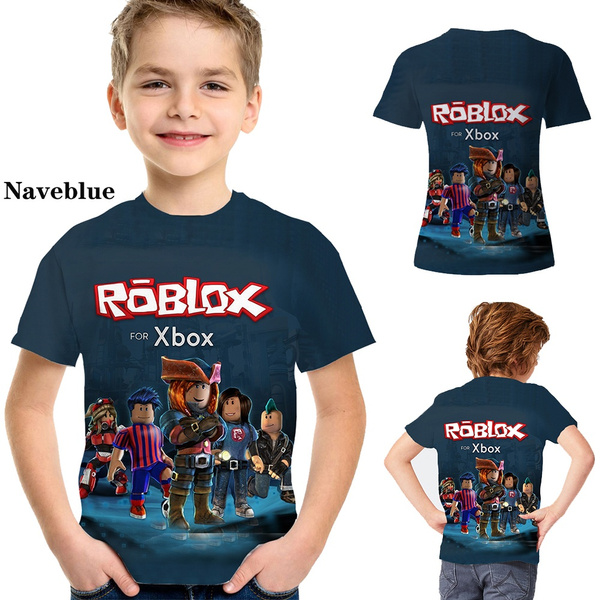 2020 Fashion Kids T Shirt Roblox 3d Printed T Shirts Kids T Shirts Boys Girls T Shirts Funny Tees Geek - t shirt roblox capitan america