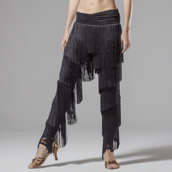 Fringe Pants Cuca Coqueta Latin Tassel Trousers Custom-made Incl Sequins at  the Top Reserved for Lisa W. - Etsy