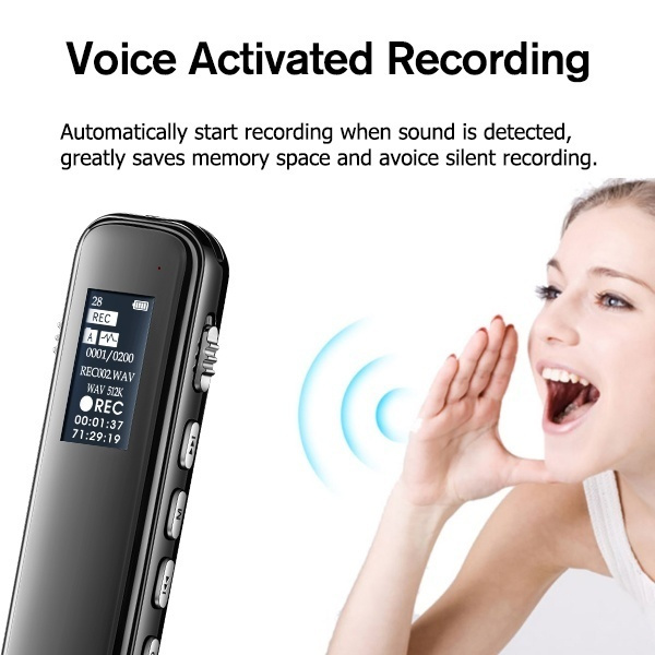 iRULU Digital Voice Recorder, 16GB Professional PCM Stereo Noise Reduction Recording Device with