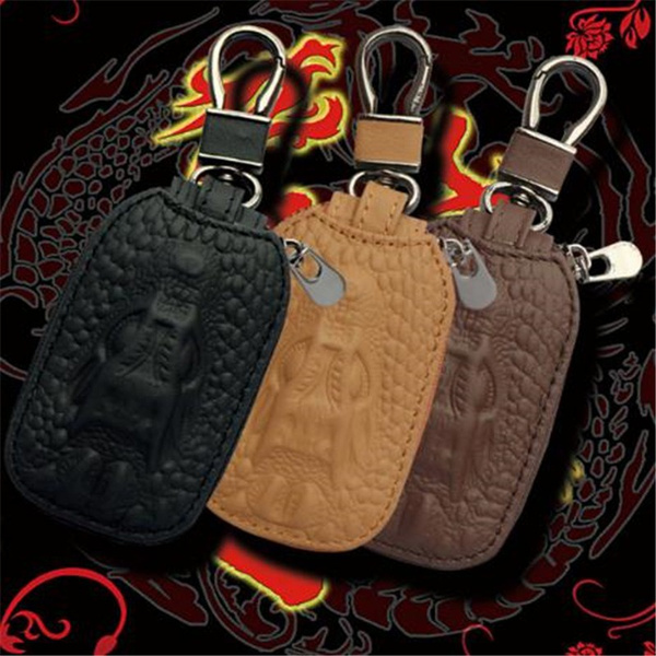 Multifunctional Key Case, Leather Car Key Holder Retro