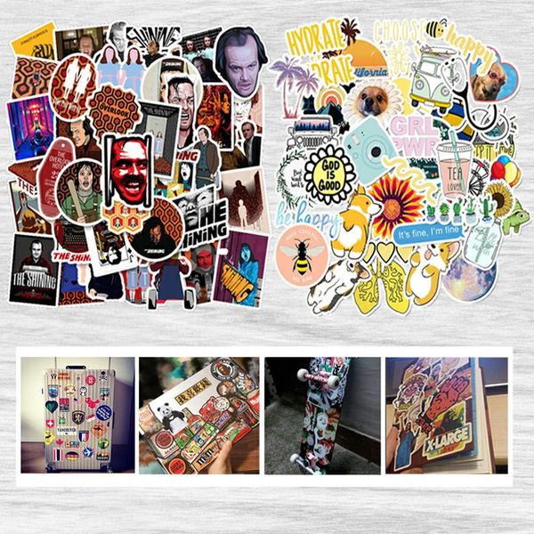 50 Mixed Cartoon Stickers For Skateboards, Laptops, Fridges, Helmets,  Retrospec Bikes, Motorcycles, PS4, Notebooks, Guitars PVC Decals For  Childrens Playtime From Cindyyyyy, $1.67