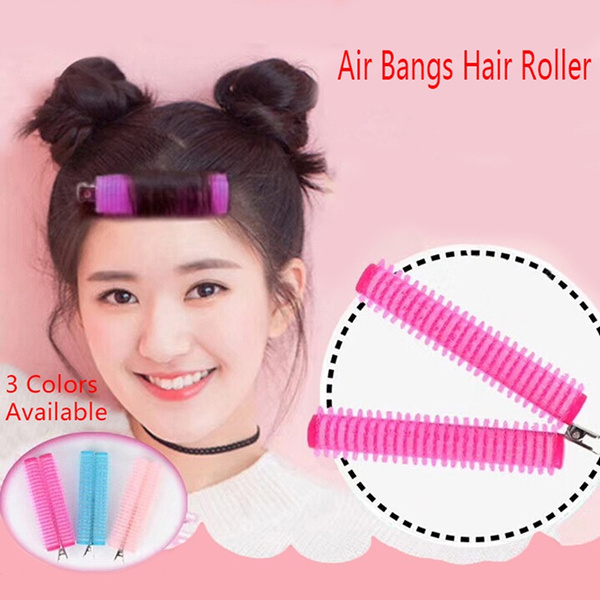 Diy hair 2024 rollers for bangs