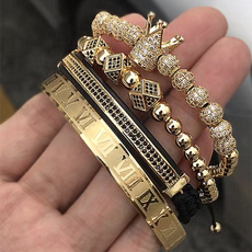 Bracelet, gold, Classical, Handmade