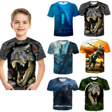 cute, Fashion, kids clothes, dinosaurtshirt