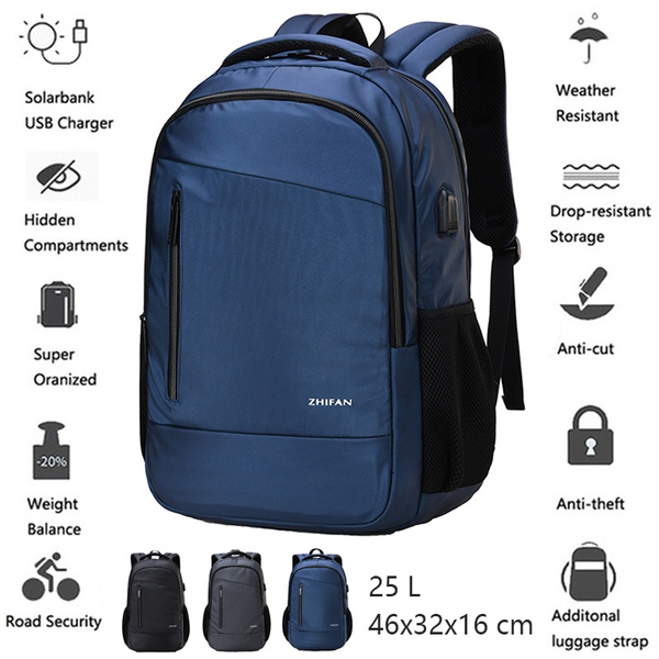 large anti theft backpack