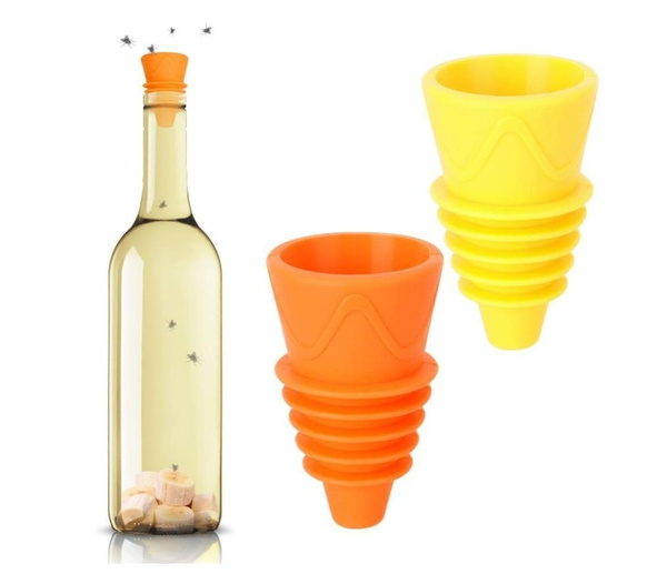 Indoor and Outdoor Fruit Fly Traps Reusable Kitchen Fruit Fly Traps Wish