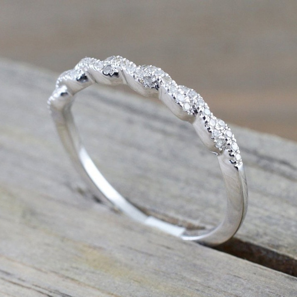 Exquisite Beautiful Women Fashion Jewelry dazzling Simple Ring