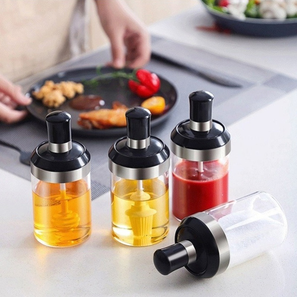 Glass Restaurant Supplies, Glass Seasoning Bottle