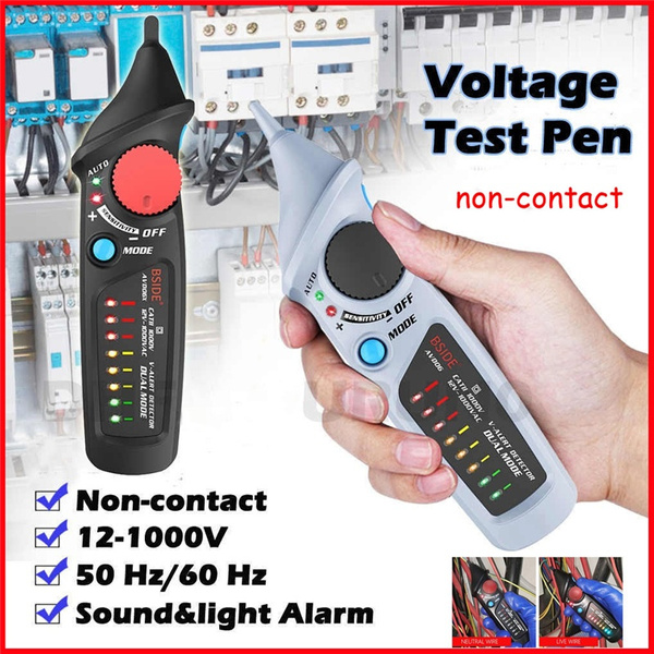 BSIDE AVD06X 12-1000V Adjustable Sensitivity Non-contact Voltage Test Pen 