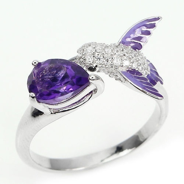 Large Diamond Hummingbird Pendant – Nicole Rose Fine Jewelry