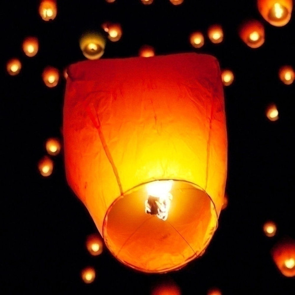 Chinese floating sky clearance lanterns