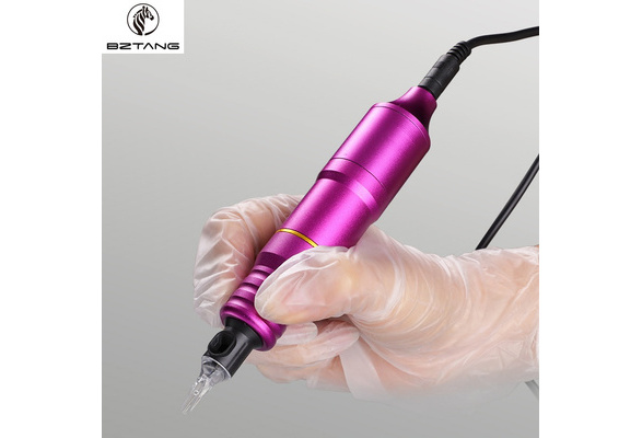 Handvest voor Observeer BZTANG Tattoo Pen Rotary Tattoo Machine & Permanent Makeup Pen 10W Motor  Needle Cartridges | Wish