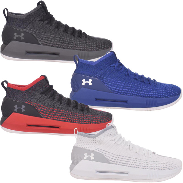 católico infraestructura longitud Under Armour UA Mens Heat Seeker Lace Up Basketball Training Sneakers Shoes  | Wish