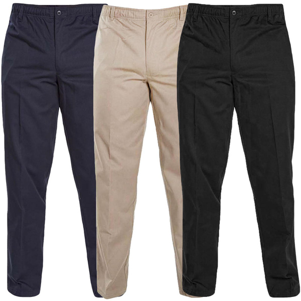 Duke D555 Mens Basilo Elasticated Rugby Trousers Bottoms Pants Wish