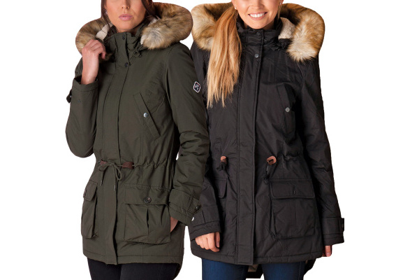 Puffa Womens Laguna Full Zip Popper 