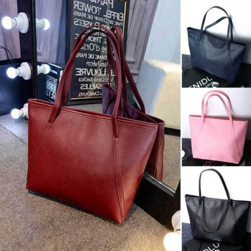 Ladies Designer Shoulder Bag Tote Large Handbag Office Bags PU Leather