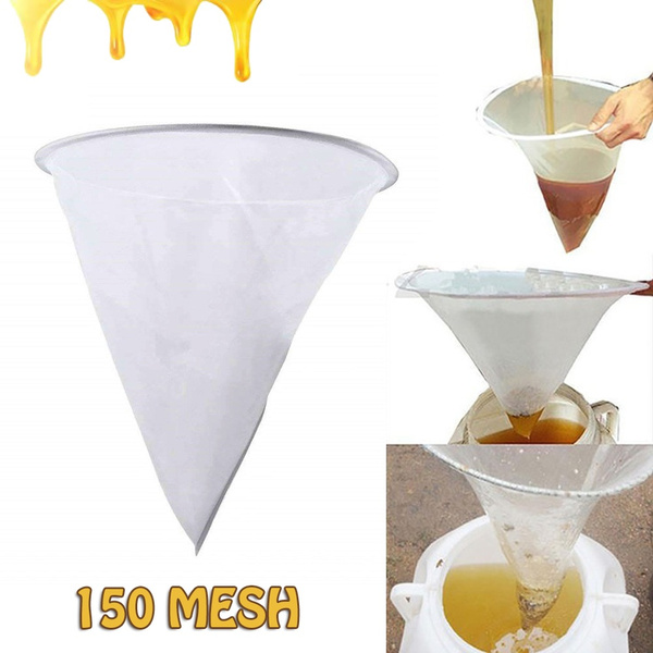 Details about   1PCS 150 Honey Flow Mesh Nylon bees tools beehive beekeeper Purifier White 