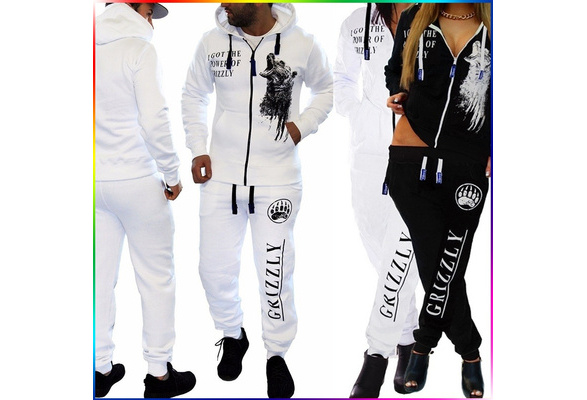 Couple Leisure Sports Zipper Hoodies 