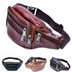 menwaistbag, Waist, leatherchestbag, Belt Bag