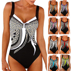 bathing suit, Plus Size, Summer, onepiece